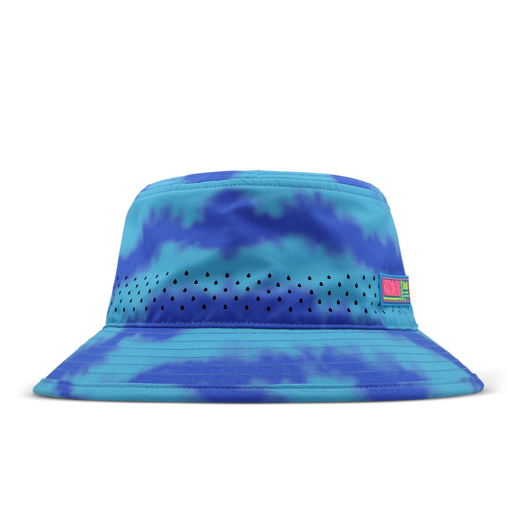 Caddy Neon Tie Dye Hydro - Electric Blue