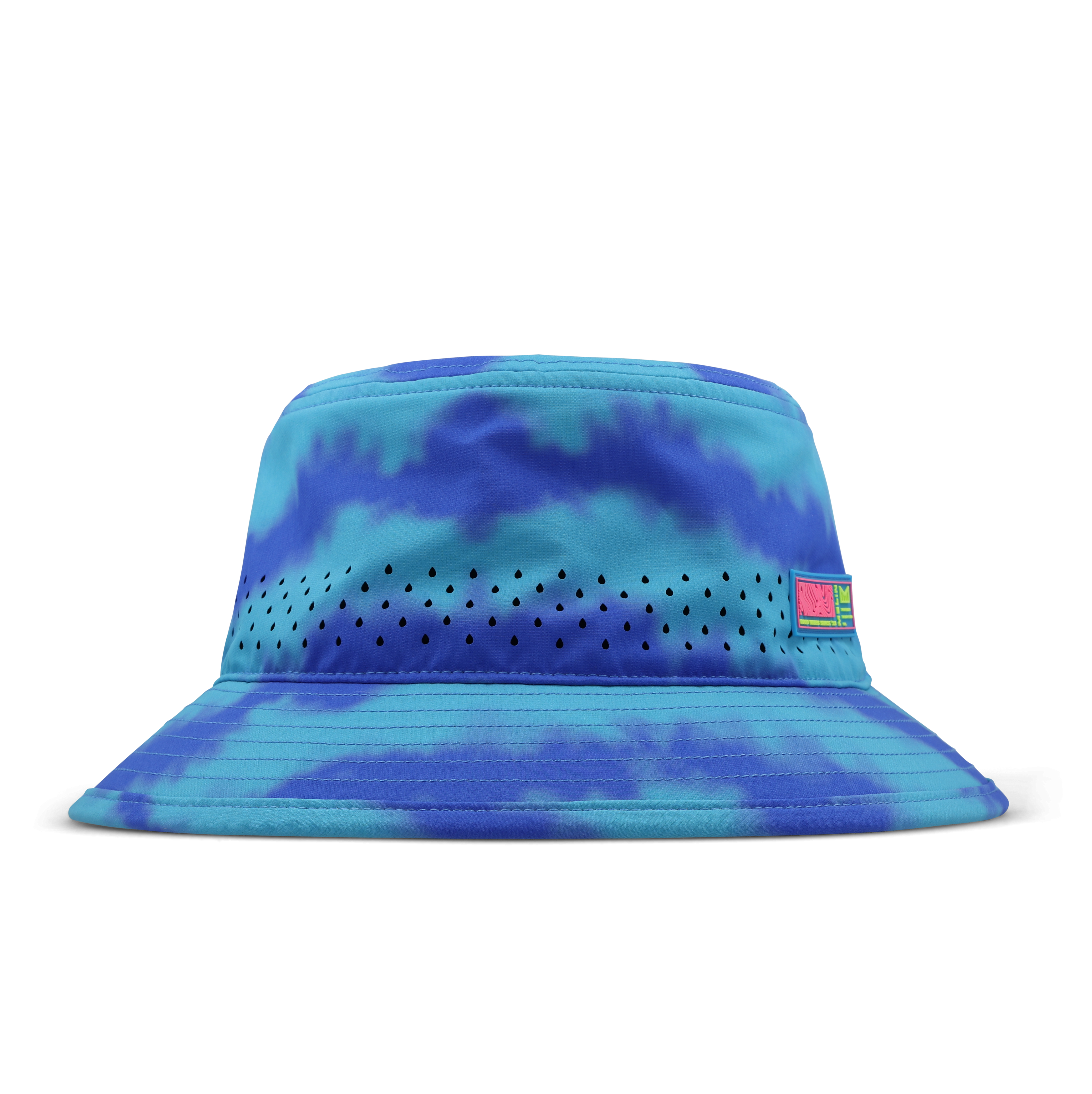 Caddy Neon Tie Dye Hydro - Electric Blue